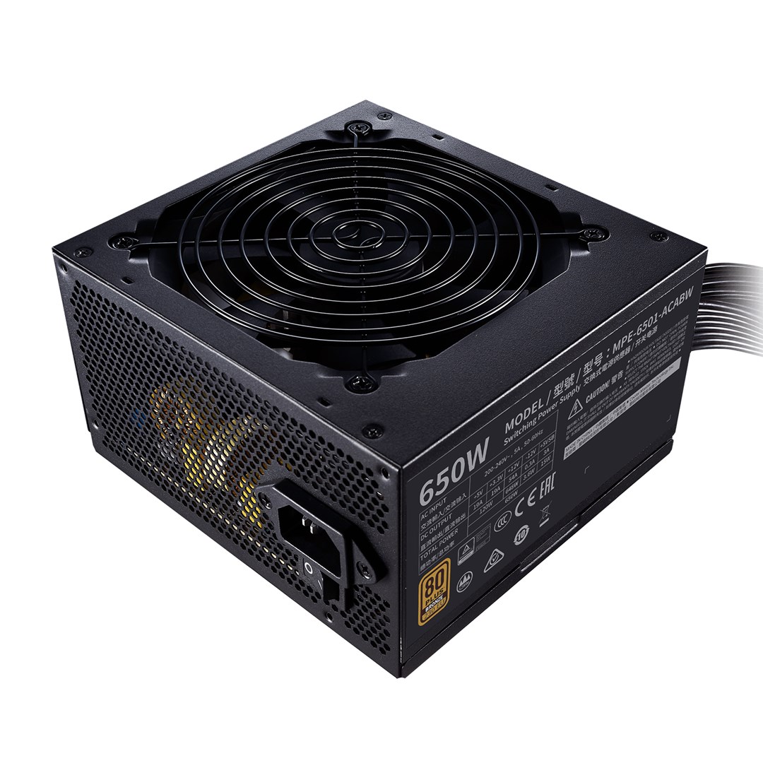 Burim energjie Cooler Master MWE 650 Bronze 230V V2, 24-pin ATX, 650 W