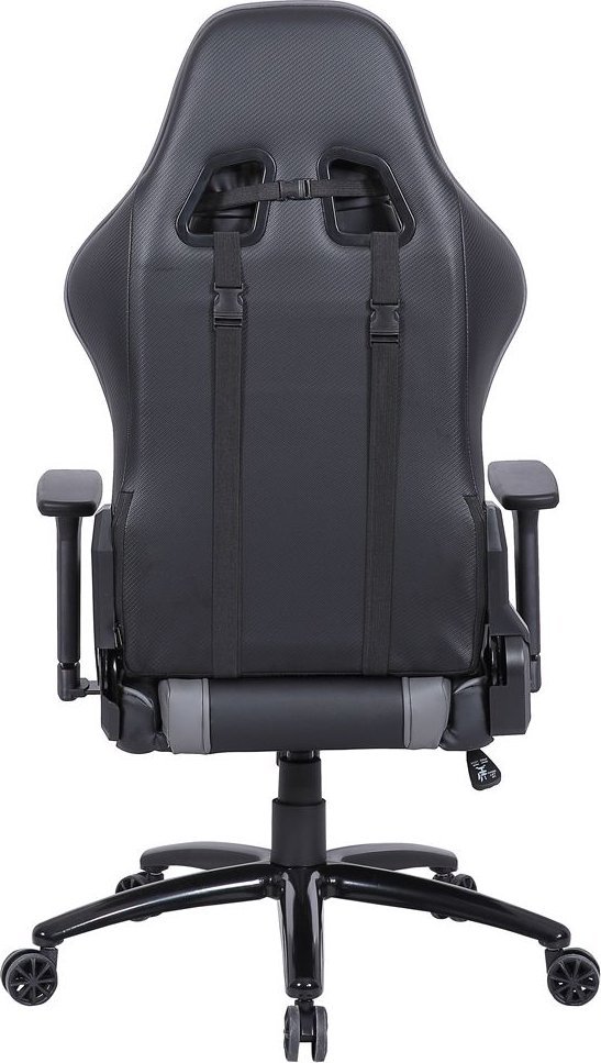 Karrige gaming Steelplay SGC01, ergonomike, e zezë gri