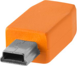 Kabllo Tether Tools USB-C CUC2415, 4.6 m, portokalli