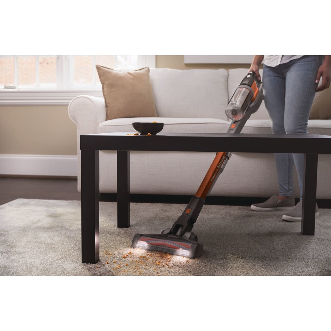 Fshesë me korrent pa kabllo Black+Decker PowerSeries Extreme BHFEV182C-QW, 18V, vertikale 4 në 1, gri