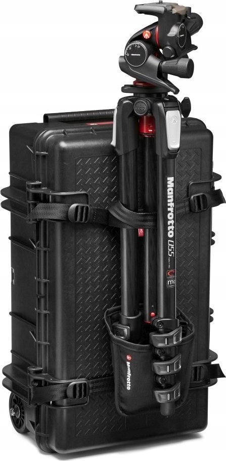 Çantë trollej fotografike Manfrotto Reloader Tough H-55 PL, e fortë, me rrota, e zezë