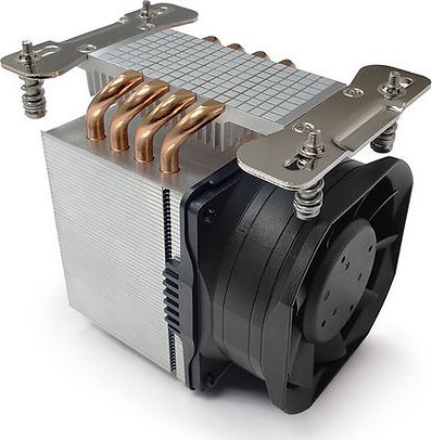Ftohës CPU Inter-Tech Cooler A-55 3U, aktiv, AMD Socket SP6, i zi