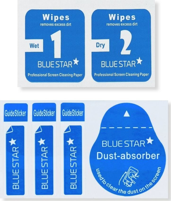 Xham mbrojtës Partner Tele.com Blue Star, për Huawei P30 Lite, 0.3mm, transparent