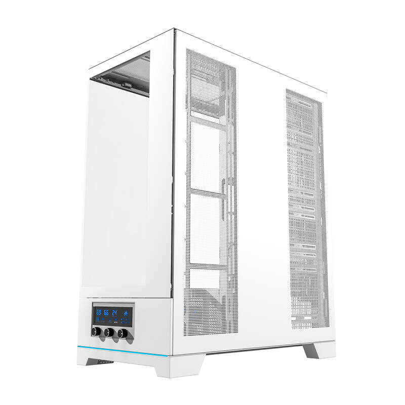 Kuti kompjuteri DarkFlash DY451L, ATX MIDI Tower, xham i temperuar, e bardhë