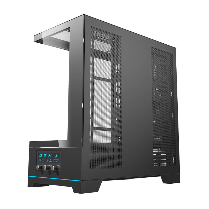 Kuti kompjuteri Darkflash DY451, ATX, xham i temperuar, e zezë
