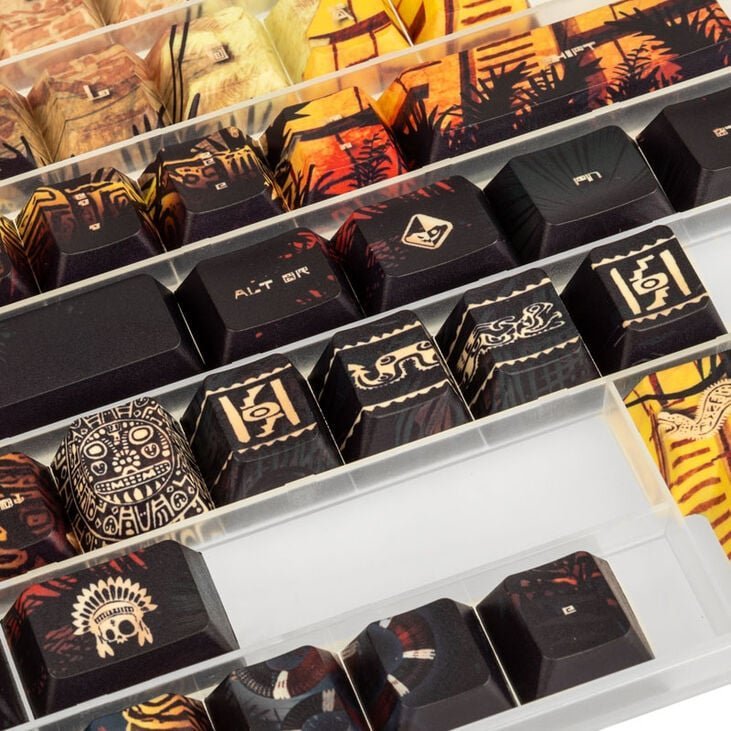 Set tastesh Traitors EL DORADO, 109 copë, PBT, gjermanisht