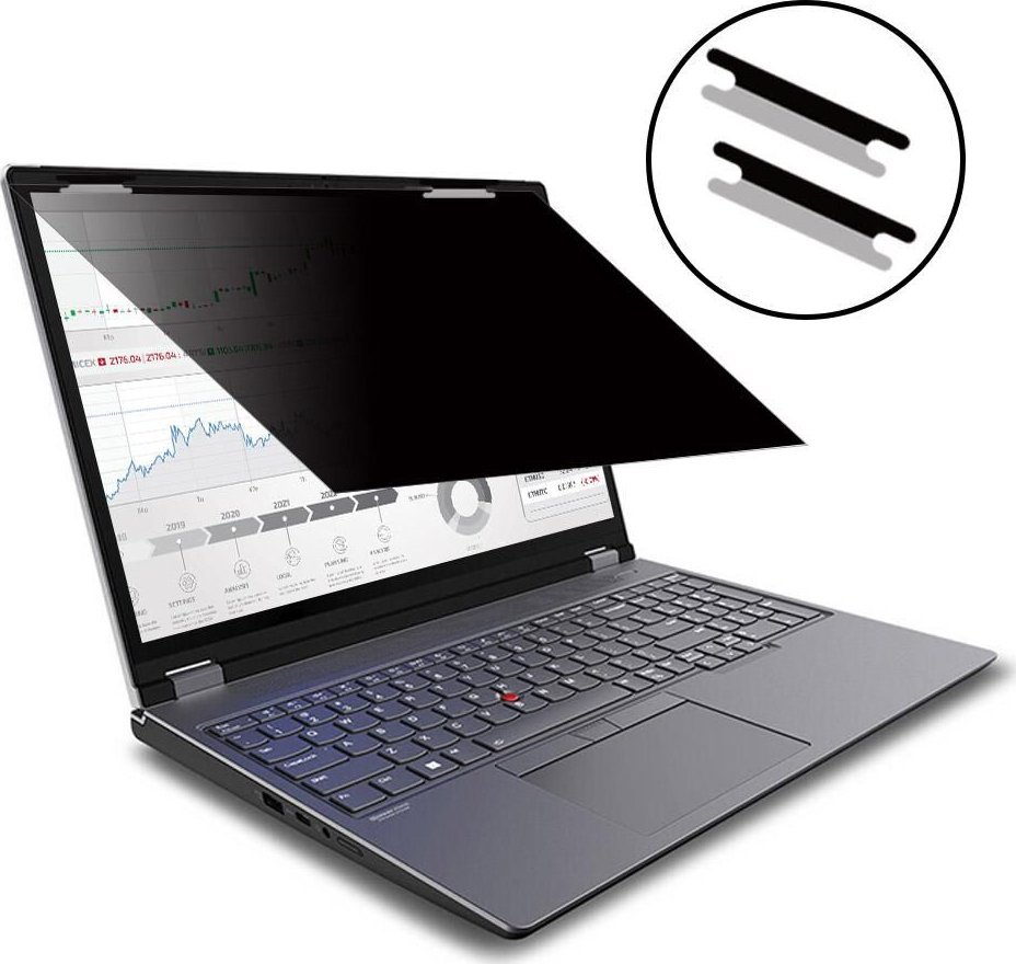 Filtrim ekrani privatësie ESTUFF GLBF16344215, 16", për laptop