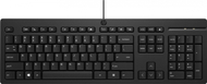 Tastierë HP 125, me kabllo USB, layout gjerman, e zezë