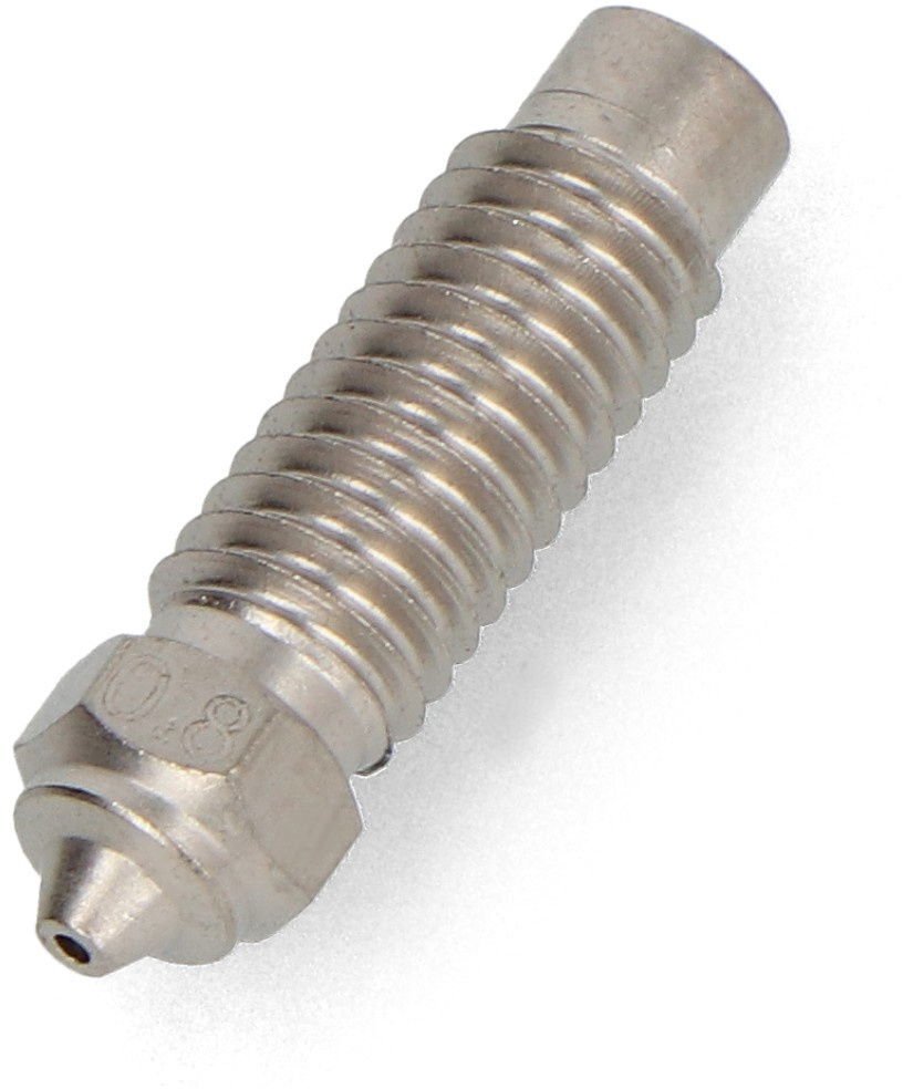 Grykë printeri 3D Elegoo Neptune 4 Plus Max, 0.8mm, çelik i fortësuar, për filament 1.75mm, argjendtë