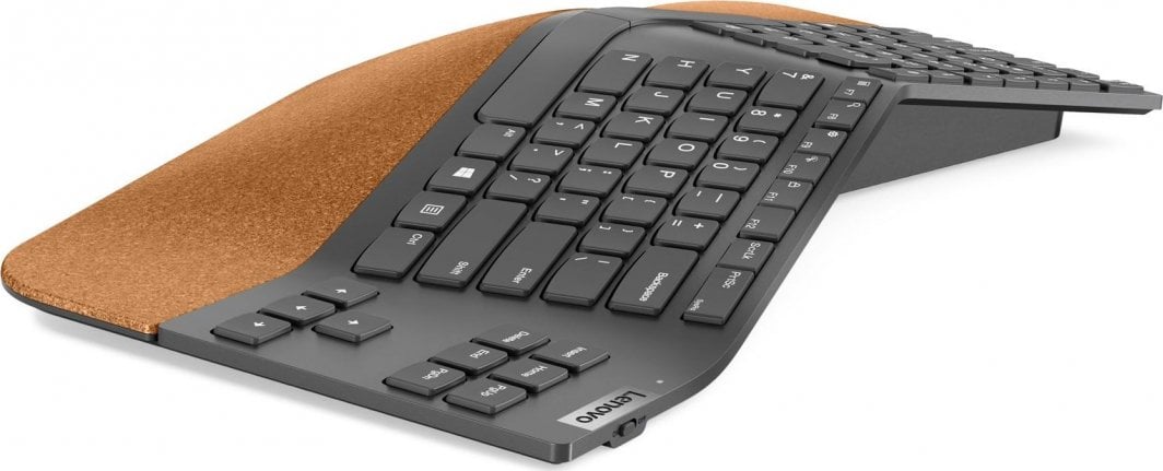Tastierë Lenovo, wireless, e hirtë