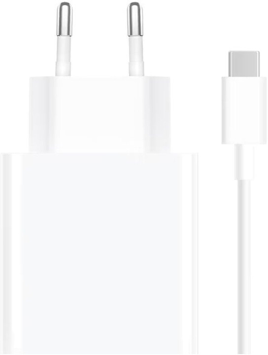 Karikues Xiaomi, 120W, i bardhë + kabllo USB-C, e bardhë