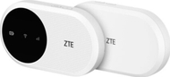 Hotspot portativ ZTE U10, 4G, Wi‑Fi 6, i bardhë