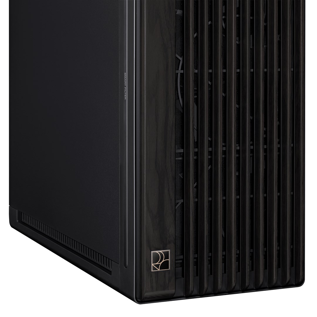 Kuti PC ASUS ProArt PA602 Wood Edition, mid tower, panel metalik, e zezë
