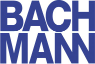 Logo Bachmann, blu, për përdorim grafik