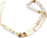 Varëse telefoni Guess GUSTPEARW Heishi Beads, e bardhë