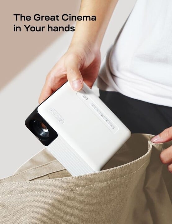 [OUTLET] Projektor Apeman LC500 Mini HD, i bardhë