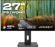 Monitor zyre JN-27IPS4FLWQHDR-HSP, 27", WQHD, i bardhë