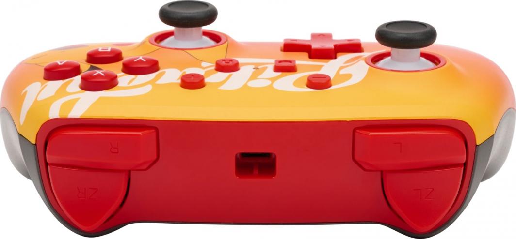 Kontroller PowerA Pokemon: Oran Berry Pikachu, me kabllo, i kuq