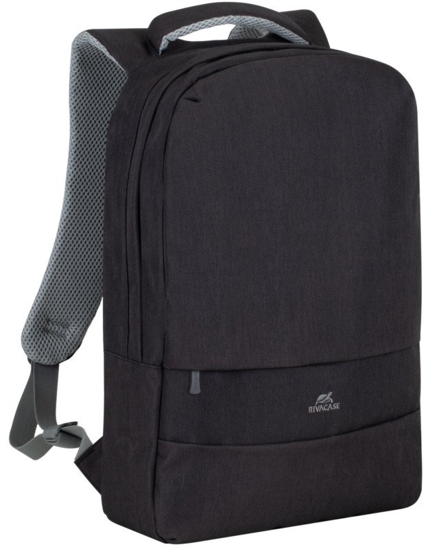 Çantë shpine për laptop Rivacase 7563BKMOUSE, 15.6", material i qëndrueshëm, e zezë