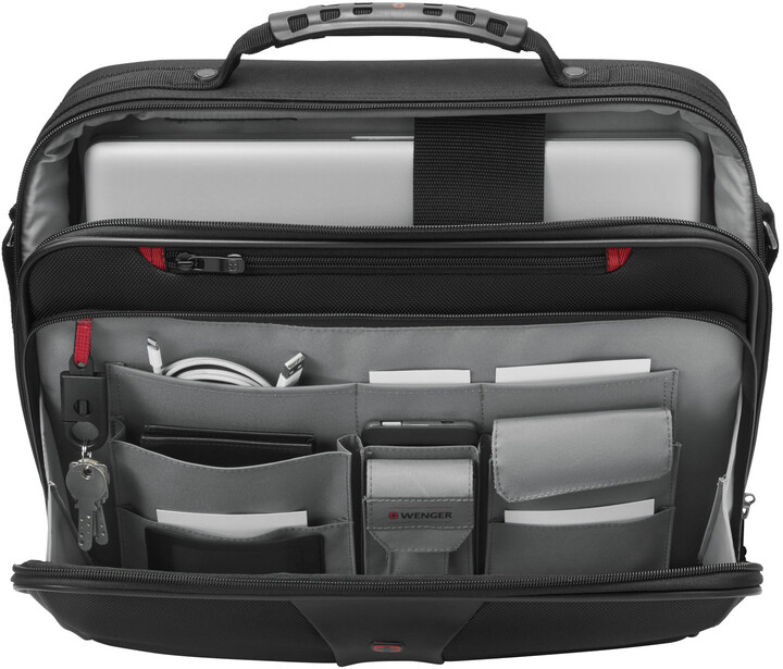 [OUTLET] Çantë për laptop NB Wenger Legacy 16", e zezë