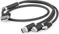 Kabllo Gembird USB Cable USB-A - USB-C, 1m, e zezë