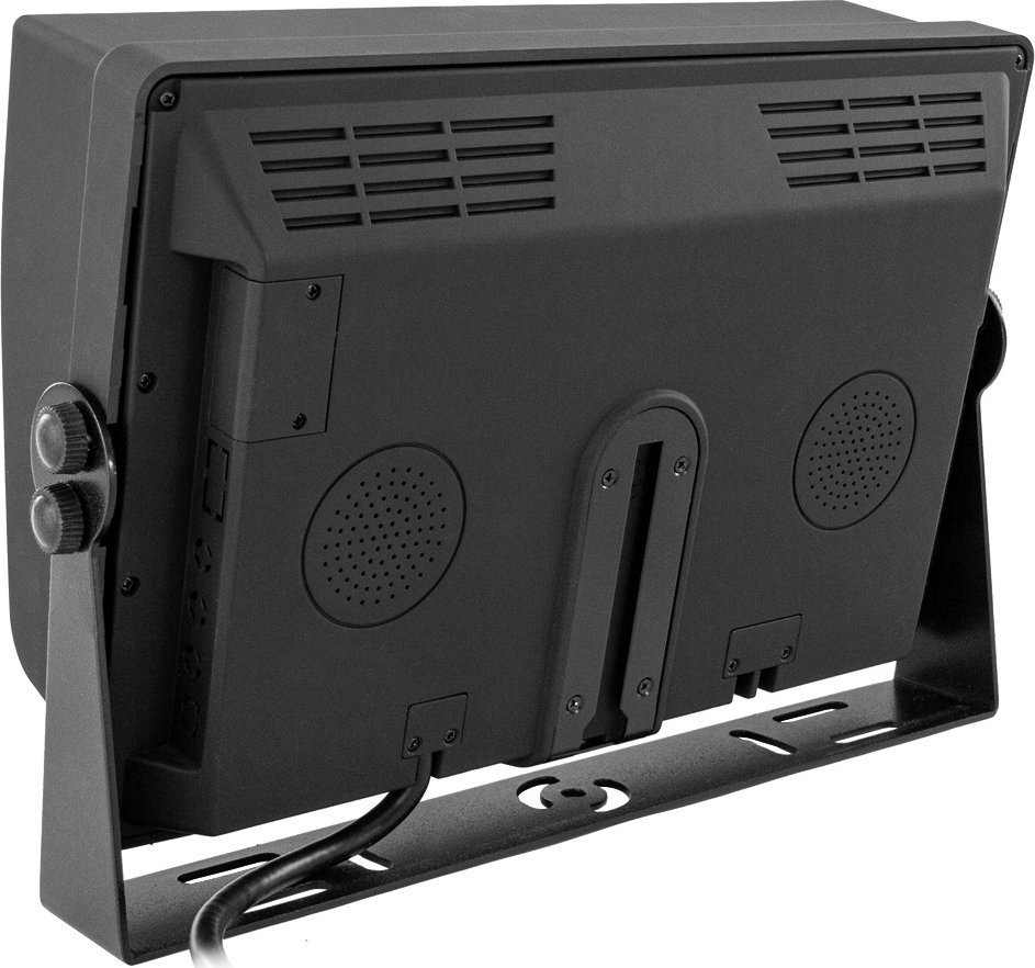Monitor makine Nvox, 10", për 4 kamera 4PIN, 12V 24V, i zi