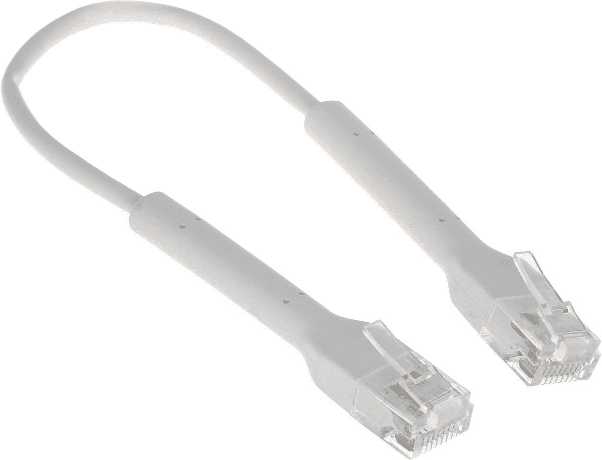 Kabllo rrjeti Ubiquiti UC-PATCH-RJ45, Cat6, 0.1m, gri