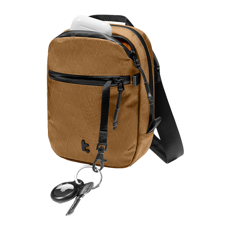 Çantë crossbody Tomtoc Aviator T37 X-Pac, 1.3L, udhëtimi, ngjyrë kafe