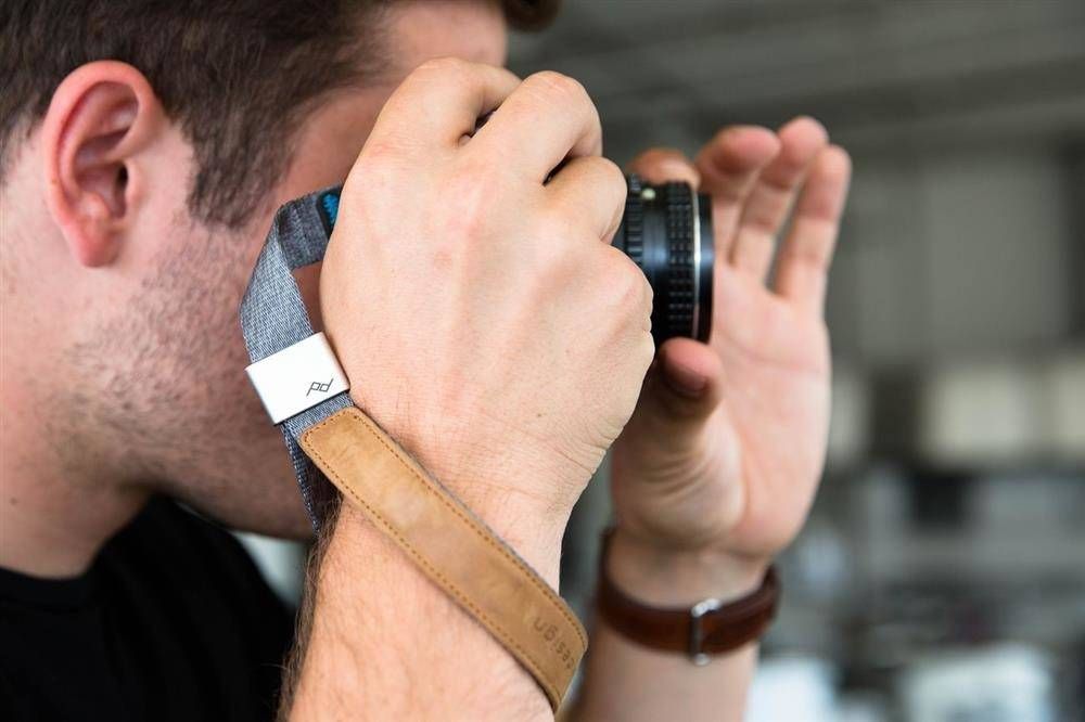 Rrip dore për kamerë Peak Design Cuff, i rregullueshëm, gri Ash