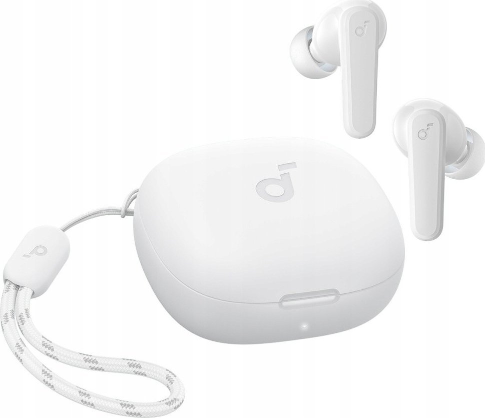 Kufje wireless Anker Soundcore R50i, in ear, të bardha