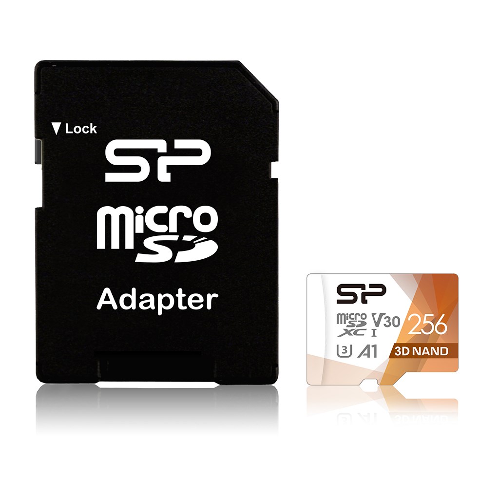 Kartë e memories Silicon Power Superior Pro, MicroSDXC, 256 GB, Class 10 + përshtatës SD