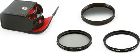 Set filtra fotografikë Seagull, CPL UV GND, 72mm