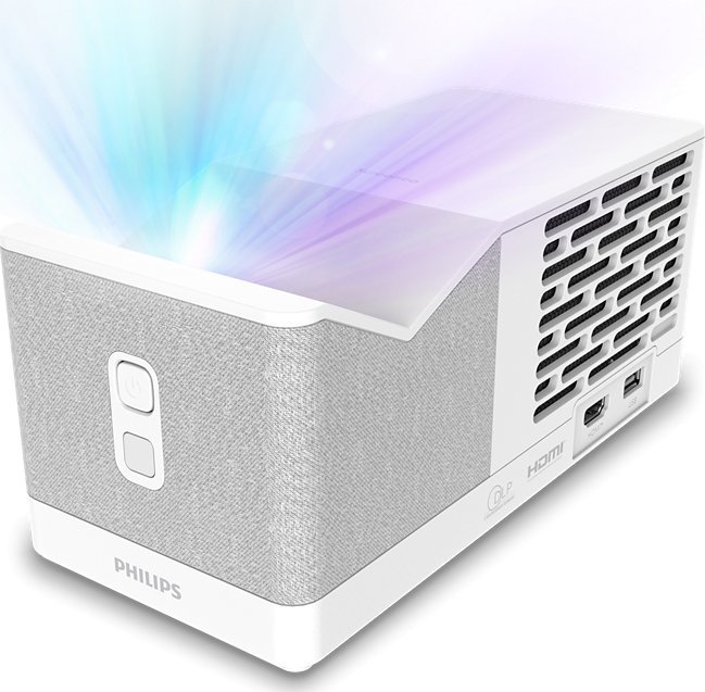 Projektor PHILIPS Screeneo UL5 Smart, Full HD, Home Cinema, i bardhë