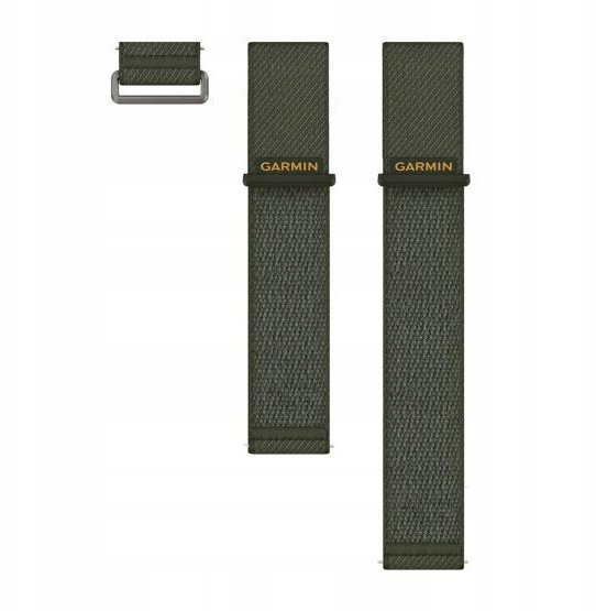 Rrip ore Garmin Quick Release 010-13907-03, 24mm, silikon, moss