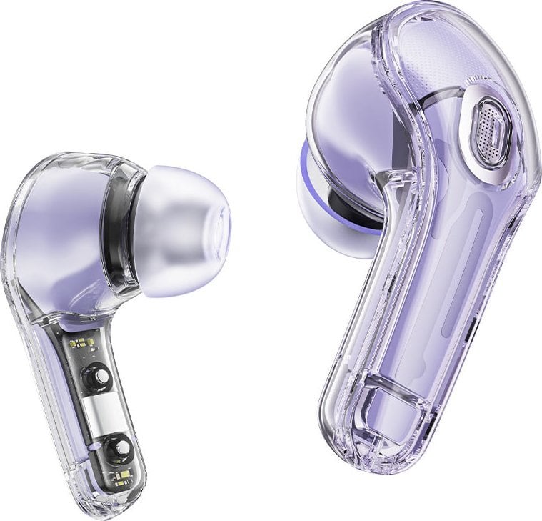Kufje wireless ACEFAST TWS, Bluetooth, reduktim zhurme, White Moon