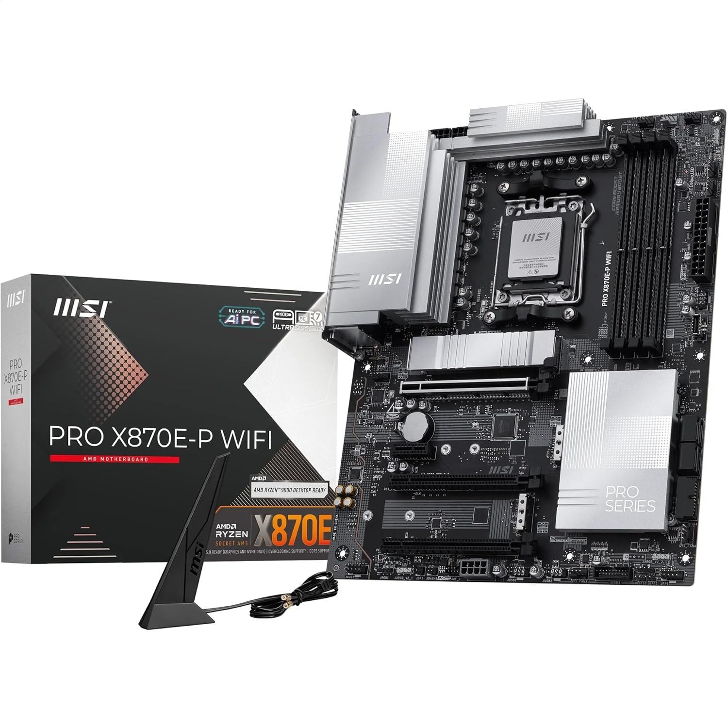 Pllakë amë MSI PRO X870E-P WIFI, AMD X870E, Socket AM5, ATX