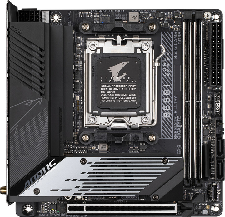 Pllakë amë GIGABYTE B650I AORUS ULTRA, AM5, mITX