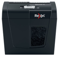 Shredder letrash Rexel Secure X6 P-4, 6 fletë, niveli sigurie P-4, i zi
