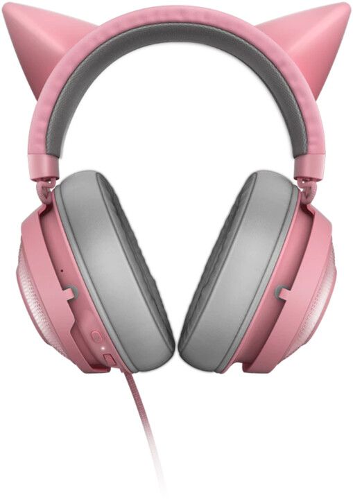 Kufje Razer Kraken, Kitty Quartz Edition, rozë