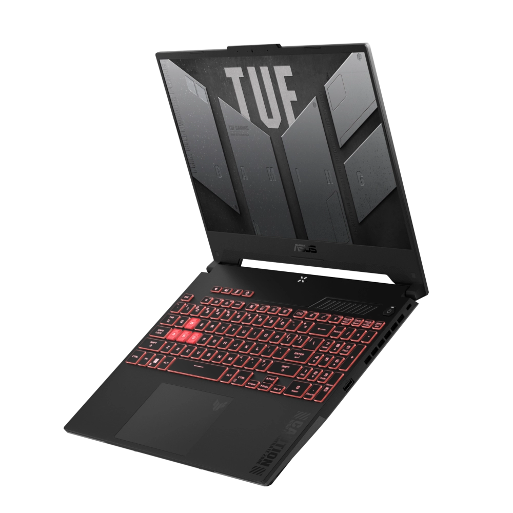Laptop ASUS TUF Gaming, 15.6", AMD Ryzen 5-7535HS, 16GB RAM, 512GB PCIE G4 SSD, Integrated NVIDIA GeForce RTX 4050, i hirtë
