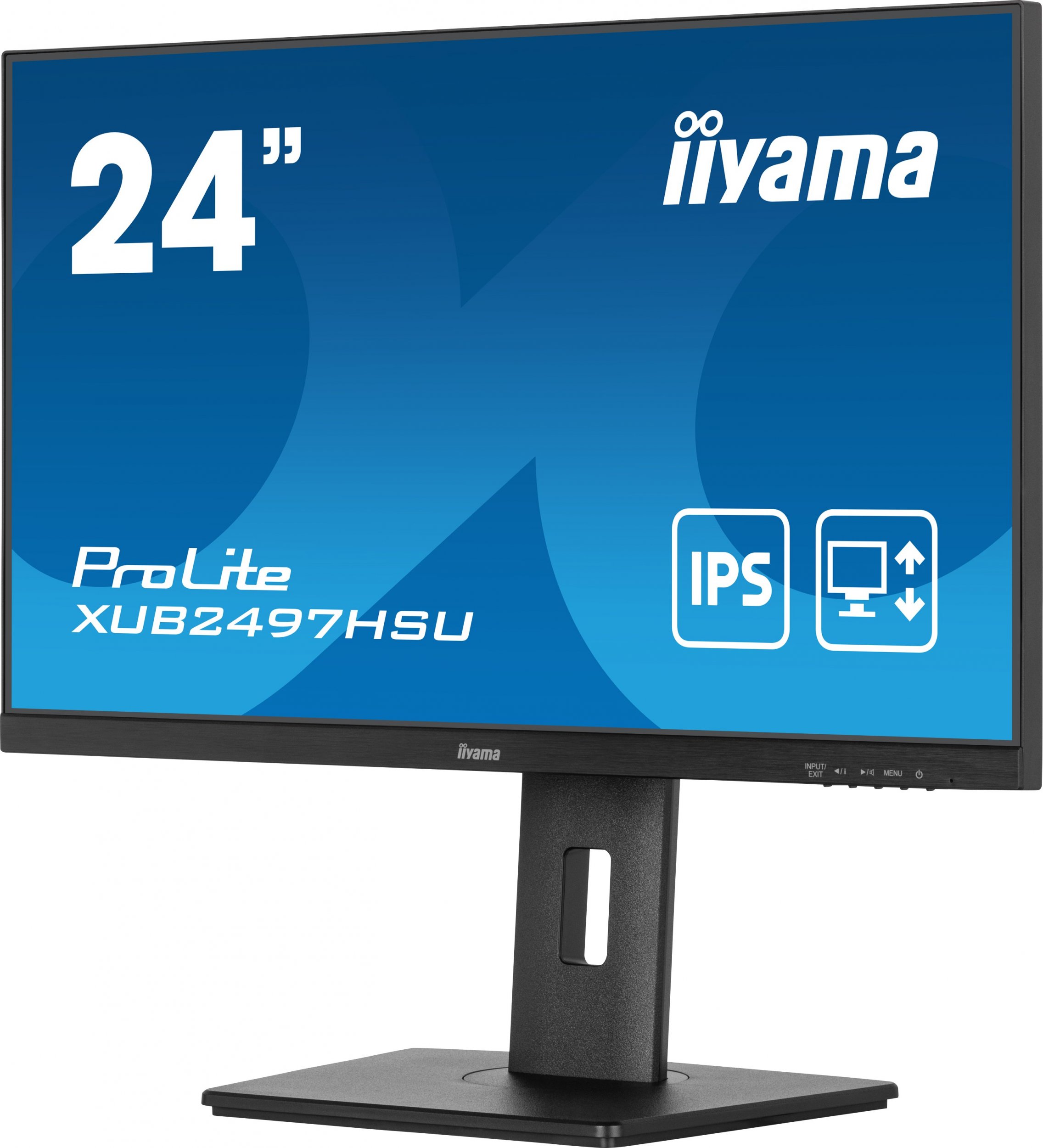 Monitor kompjuteri Iiyama ProLite XUB2497HSU-B1, 24", Full HD, 100Hz, i zi