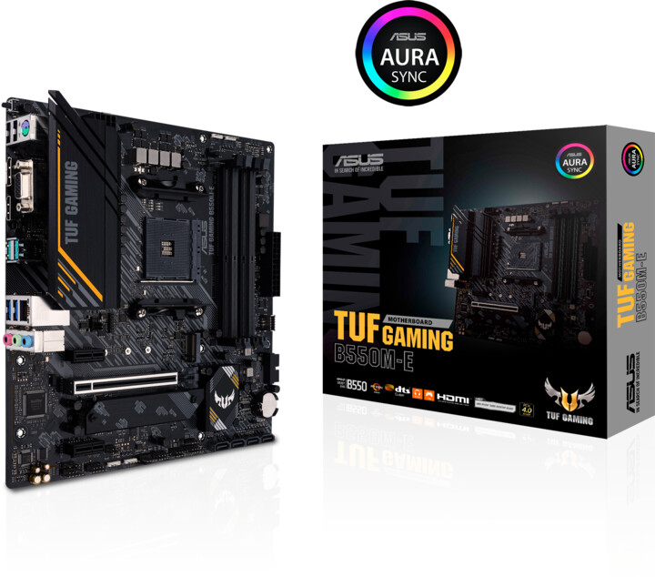 Pllakë amë ASUS TUF GAMING B550M-E - AMD B550