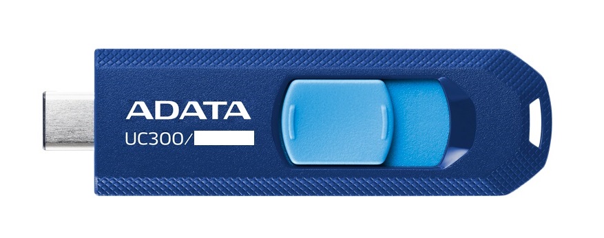 USB flash drive ADATA UC300, 64GB, Type C, USB 3.2 Gen1, blu