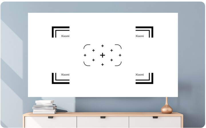 Projektor Xiaomi Mi Smart 2 GL, i bardhë / hirtë