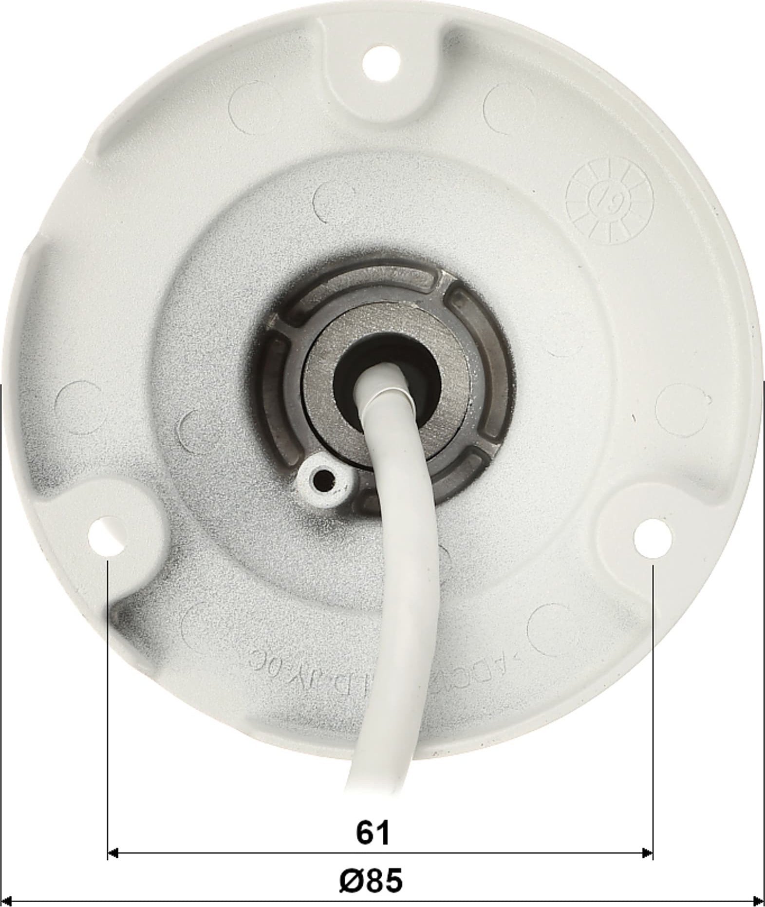 Kamerë sigurie IP Hikvision DS-2CD2027G2-L, lentë 4mm, e bardhë