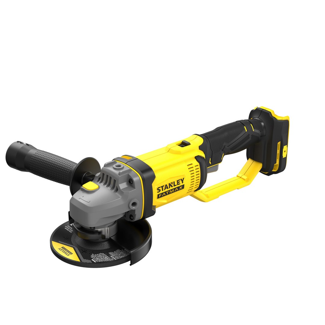 Set veglash elektrike Stanley SFMCK469M2, 4 pjesë, me bateri, i verdhë