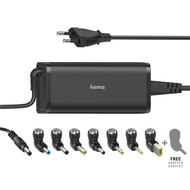 Karikues Hama për laptop, 15 / 19V / 5.6A, 90W, i zi