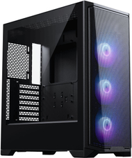 Kuti kompjuteri Phanteks Eclipse G370A, ATX Mid Tower, ARGB, e zezë