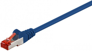 Kabllo rrjeti Goobay CAT 6 Patch S/FTP, PiMF, blu