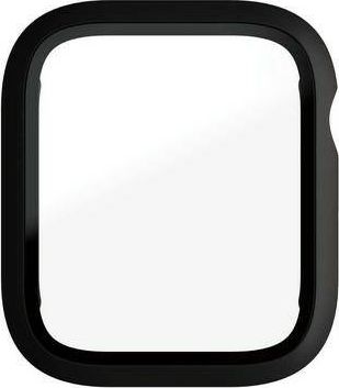 Mbrojtëse PanzerGlass Full Body për Apple Watch 7 45mm, kornizë dhe ekran, e zezë